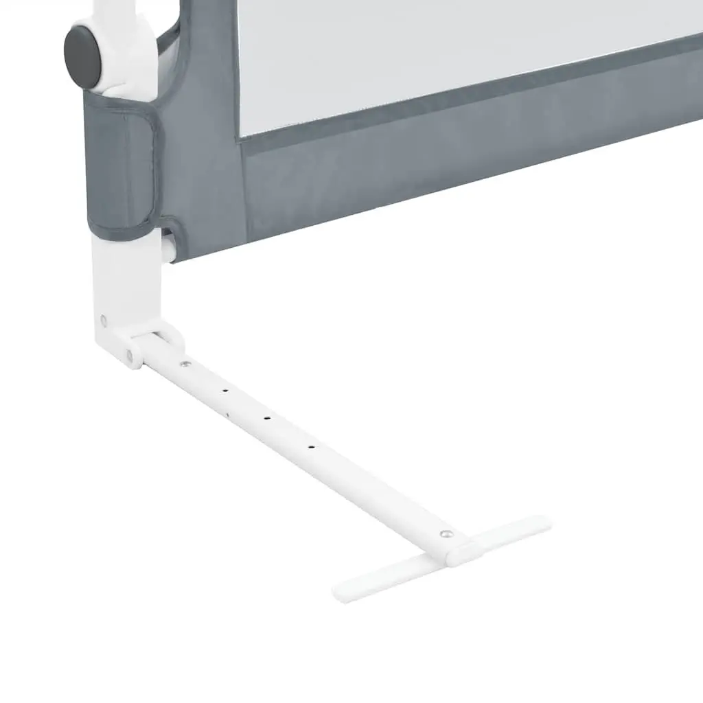 Toddler Safety Bed Rail Foldable Protective Guard 150x42cm Grey