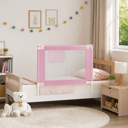 Pink Toddler Bed Rail for Home Use