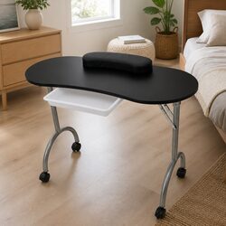 Folding Manicure Nail Table for Home Use