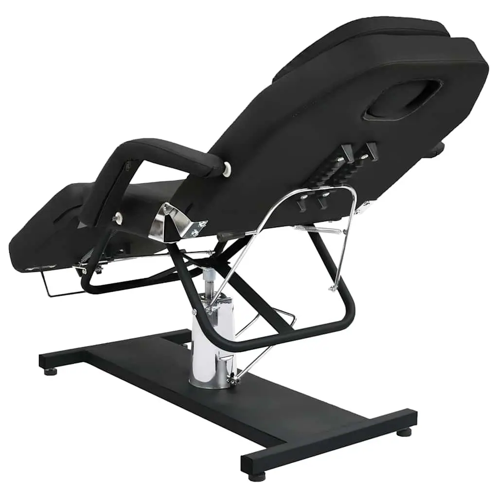 Massage Table PVC Adjustable Backrest Footrest 180x62cm White