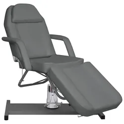Grey Massage Table for Home Spa Treatments