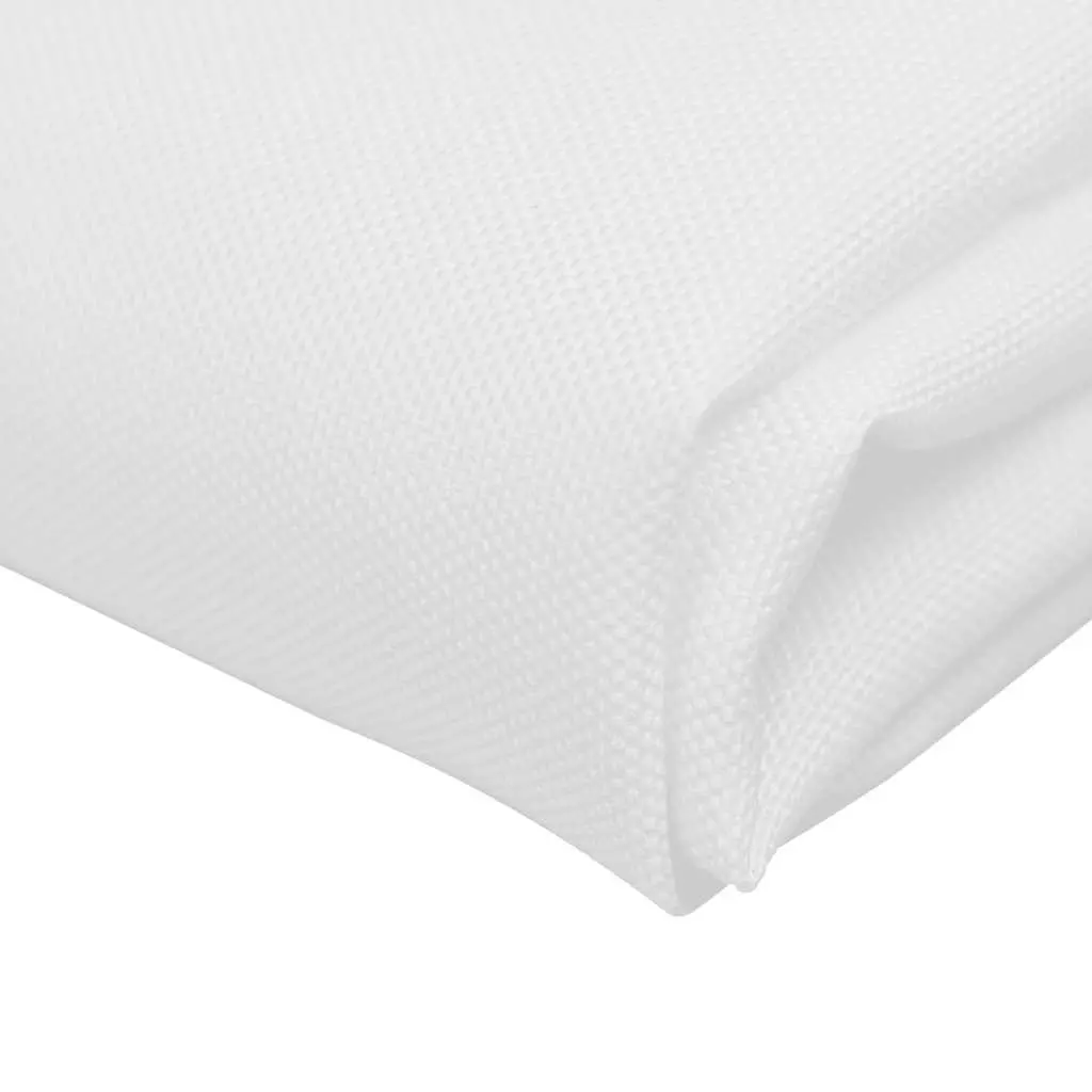 Dinner Napkins 50 Piece White 50x50cm Polyester Stain Resistant Wrinkle Free Machine Washable Table Linen