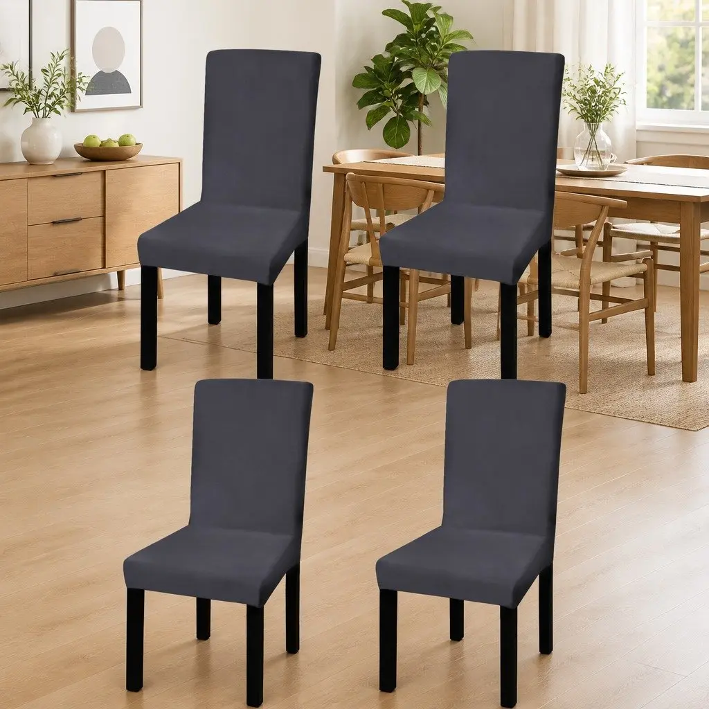 Stretchable Chair Covers 4 pcs for Homes and Events