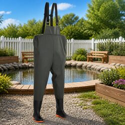 Reliable Chest Wader Pants with Boots for Fishing Size 40