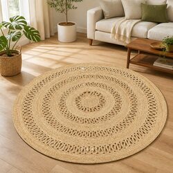 Durable Handmade Jute Rug - Perfect for Any Space