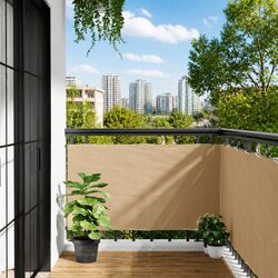 Practical Outdoor Balcony Screen Shade 75x500cm