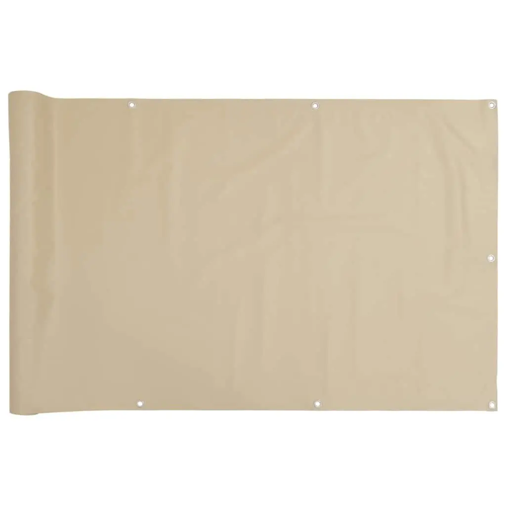 Balcony Screen Shade 120x300 cm Outdoor Privacy Wind Waterproof Oxford Fabric