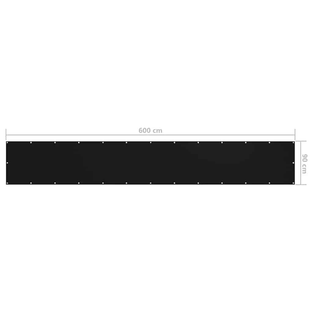 Balcony Privacy Screen for Home Use 90x600 cm