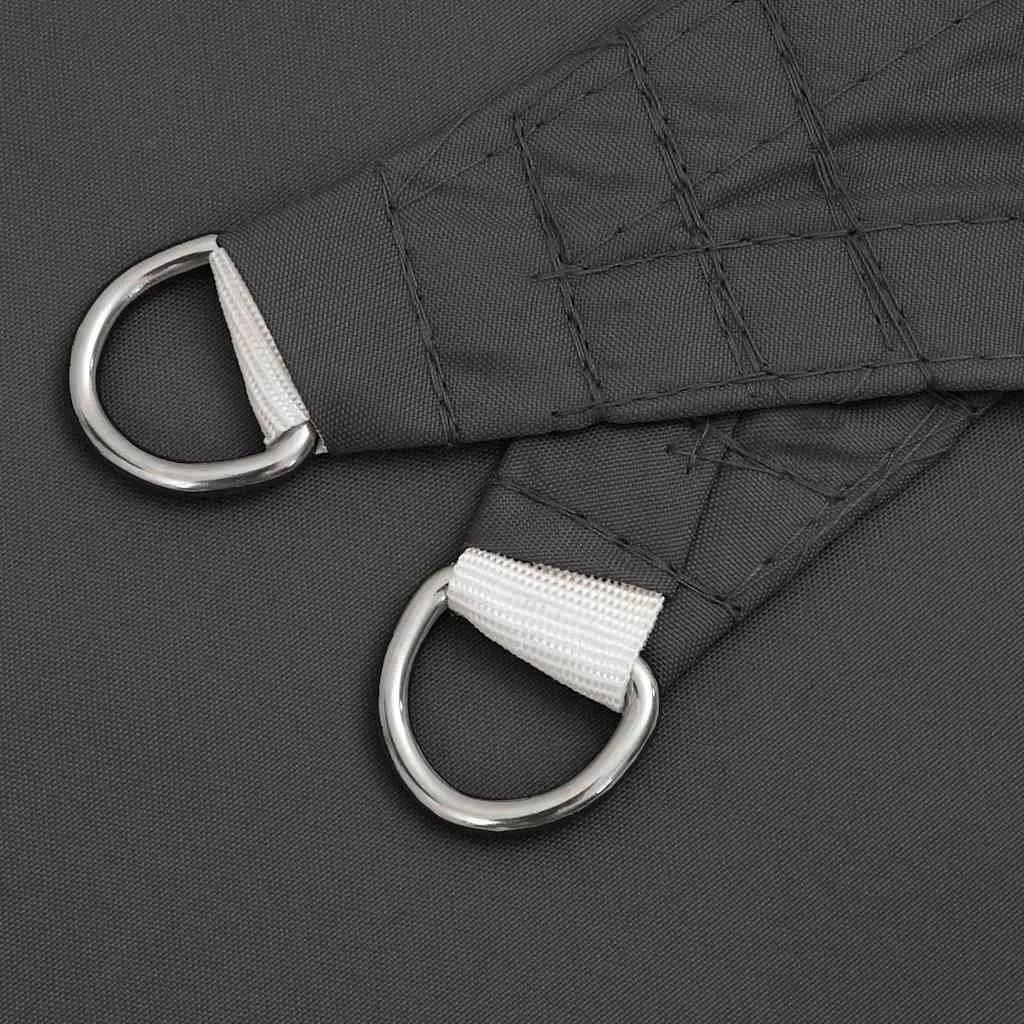 Rectangular Sunshade Sail PU Coated Oxford 3x4 m Anthracite