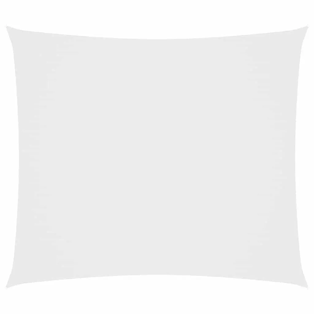 Rectangular Sunshade Sail PU Coated Oxford 2x2.5m White Outdoor Garden Patio Shade Cloth