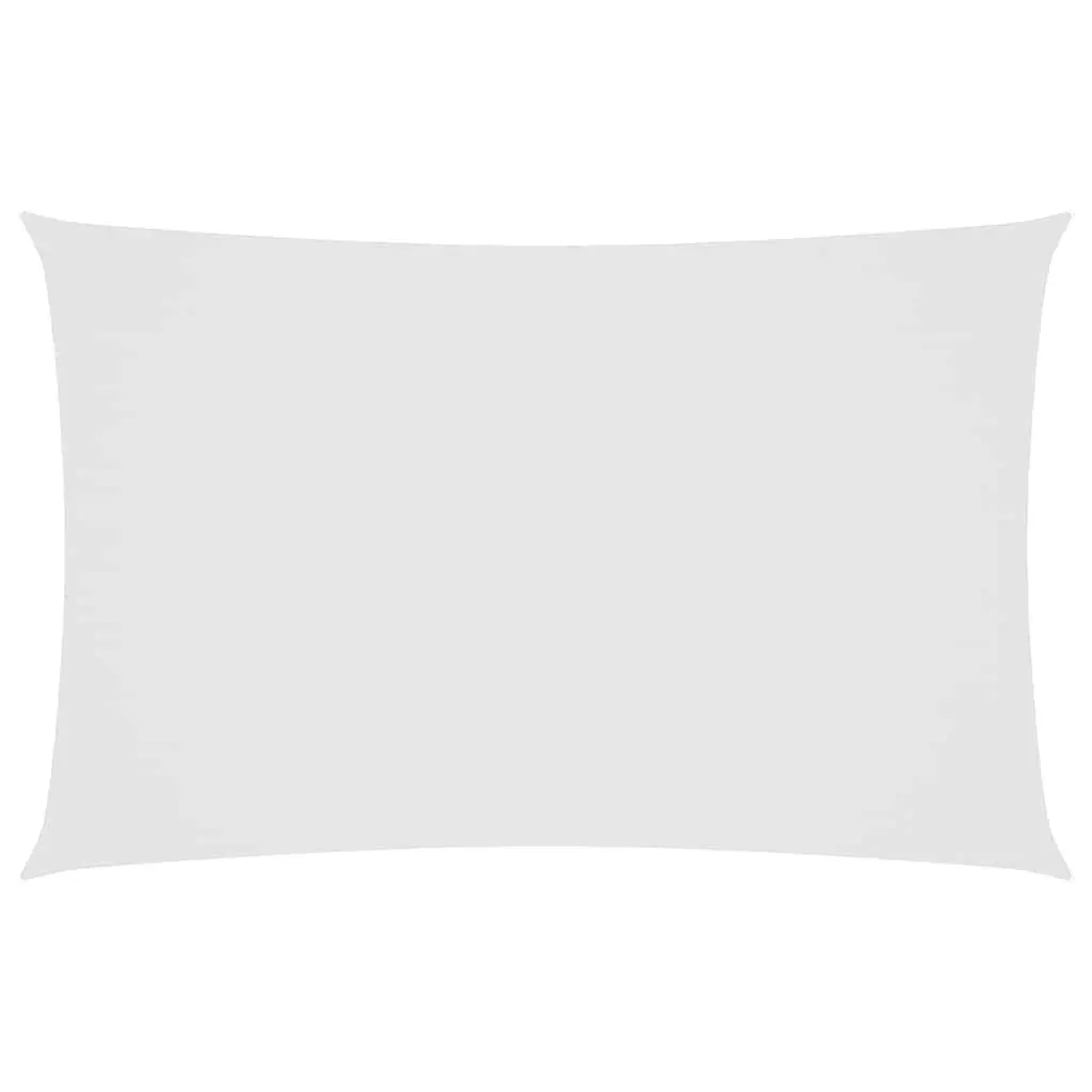 Sunshade Sail PU Coated Oxford Fabric 2.5x5m White