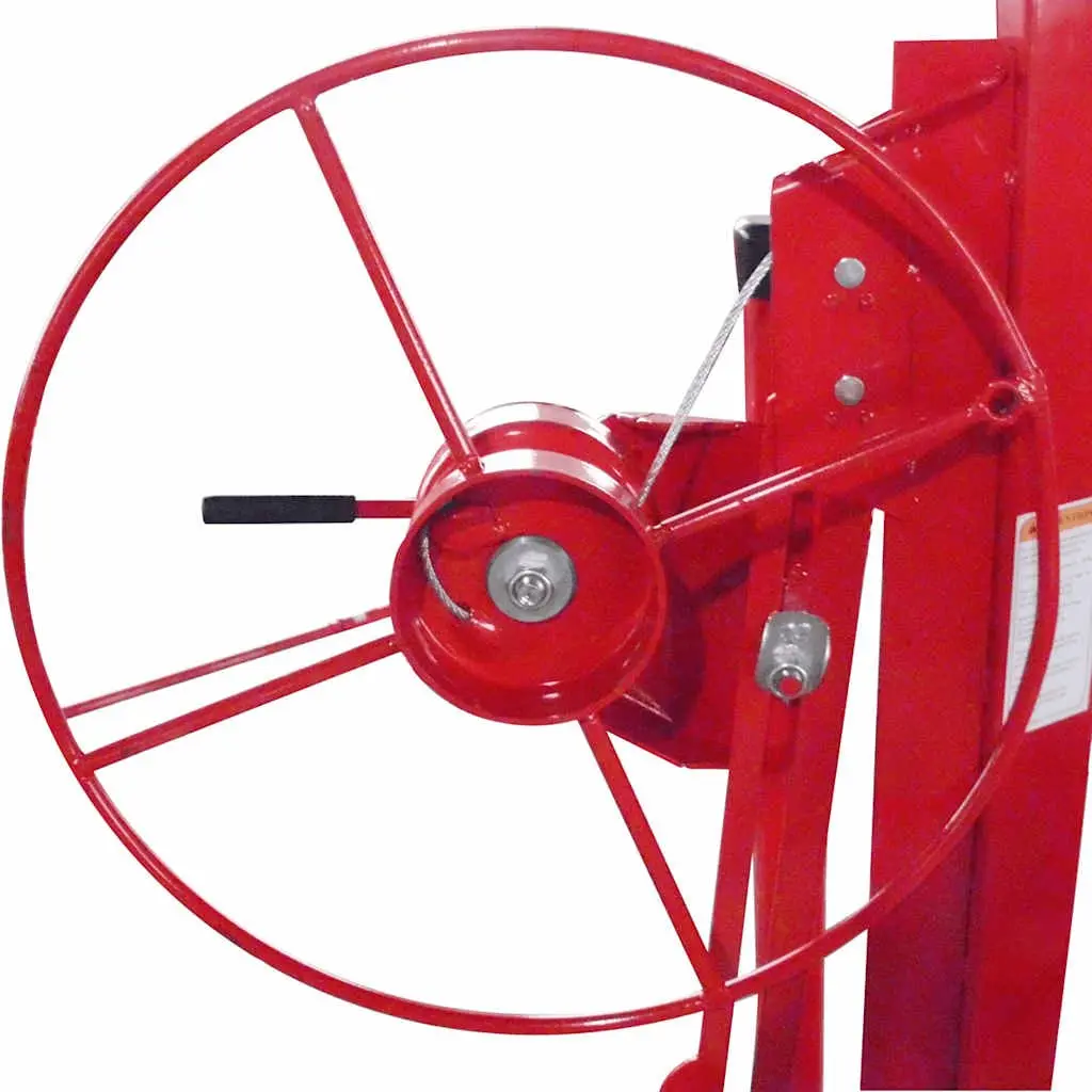 Drywall Lifter Tool Heavy Duty Adjustable Height Wheeled Mobile for Easy Installation