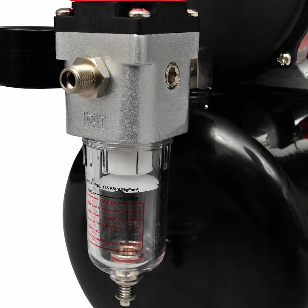 Airbrush Compressor Set Mini Piston 3 Litre Portable with 2 Spray Guns