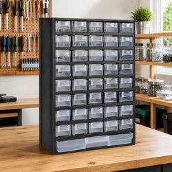 Practical 41-Drawer Organizer for Your Workshop