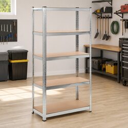 Versatile 5-Layer Shelf for Home or Garage
