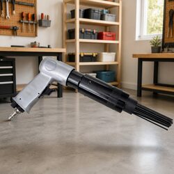 Pneumatic Needle Scaler Pistol Grip Air Tool Rust Removal Surface Preparation
