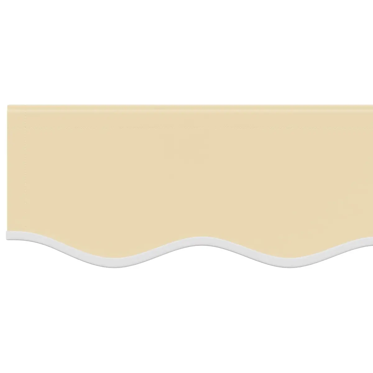 Awning Replacement Fabric Polyester 4x3 m Cream Garden Shade