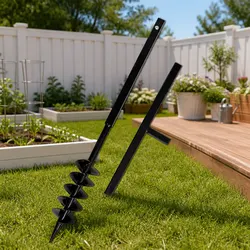 Effortless Soil Work with 100mm Ground Drill Auger