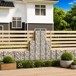 Practical 6-Piece Gabion Basket Set for Your Garden Needs