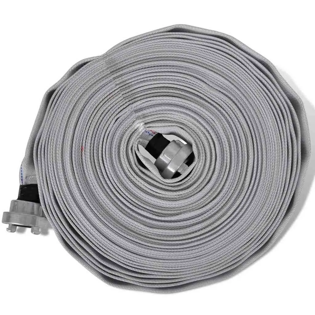 Fire Hose PVC 30m 1 Inch Lightweight D-Storz Couplings Weather-Resistant