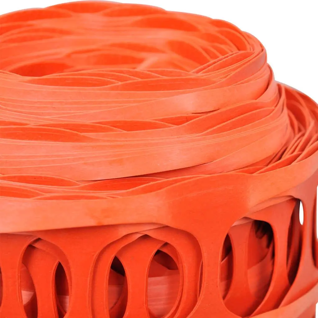 Safety Fence HDPE 50m Orange Temporary Fencing Construction Barrier