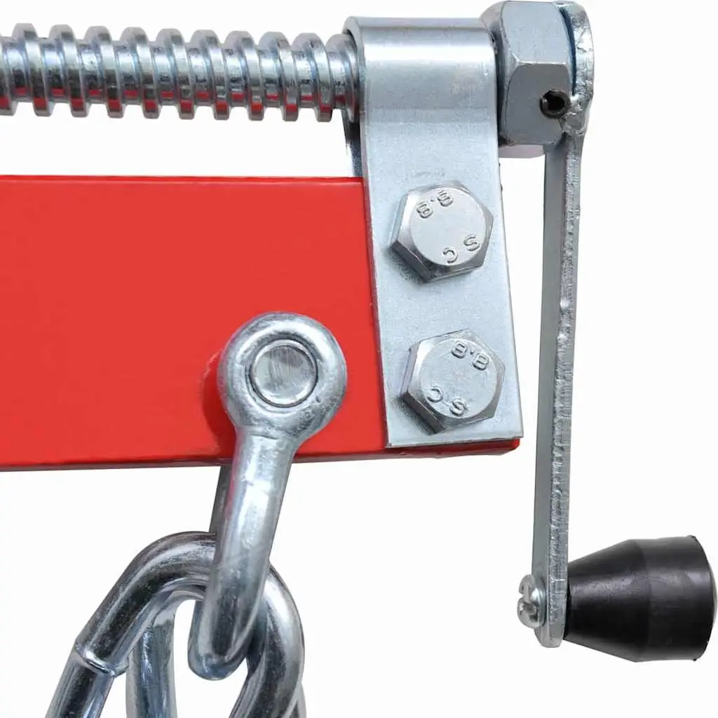 Engine Leveller Steel 900 kg Shop Crane Hoist Lift Equipment with Crank Handle and 4 Chains
