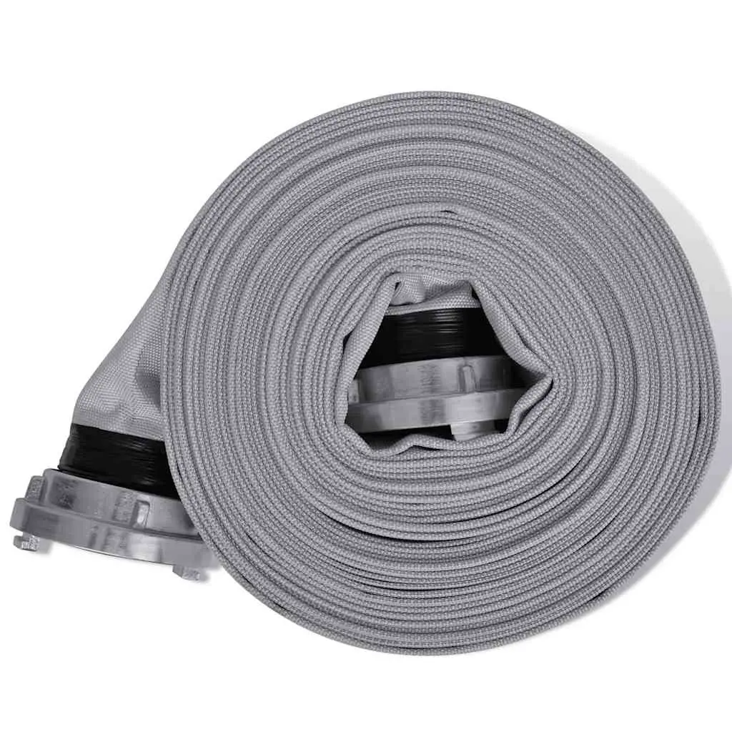 Fire Hose PVC 30m 3" Storz Couplings Lightweight Weather Resistant for Water Pump Transport Garden Irrigation