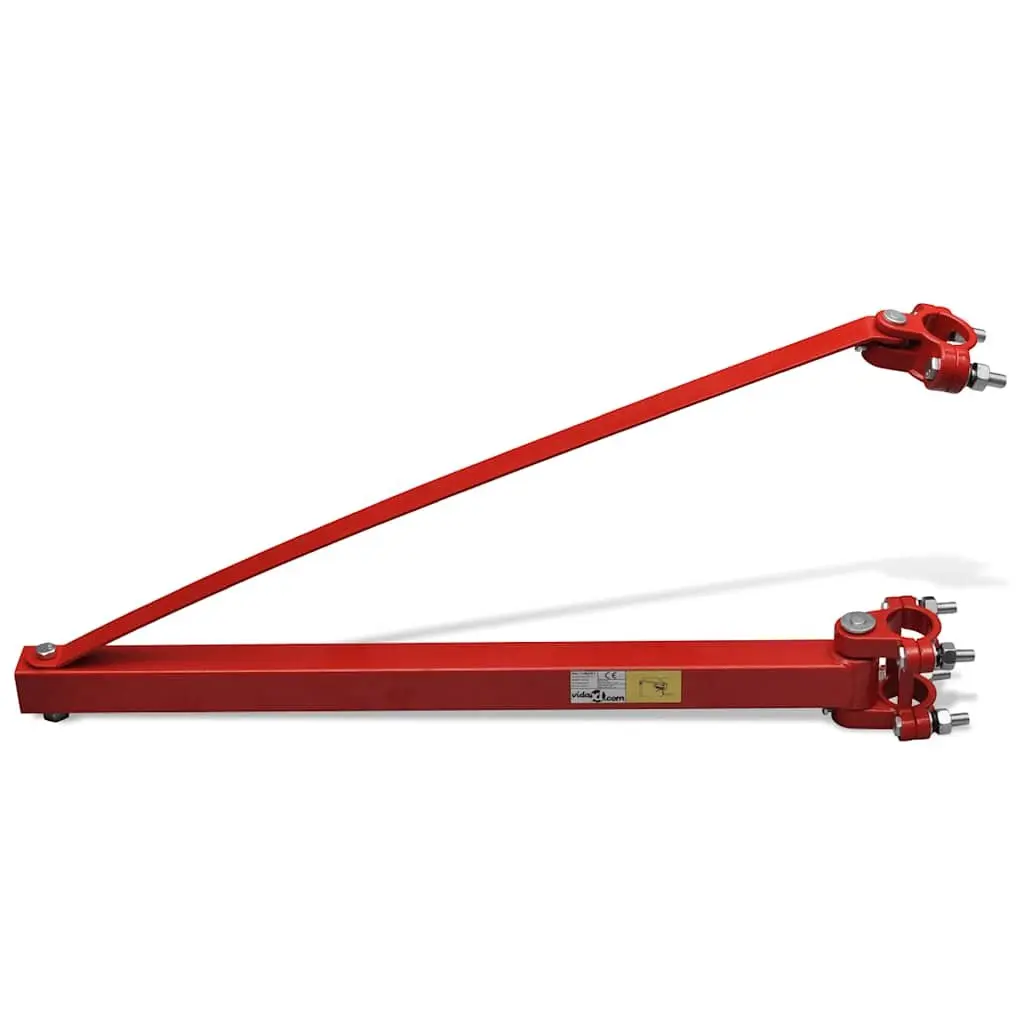Hoist Frame 600kg Swivel Lifting Equipment Winch Jib Crane Workshop Garage