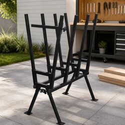 Versatile Steel Saw Horse for Everyday Use