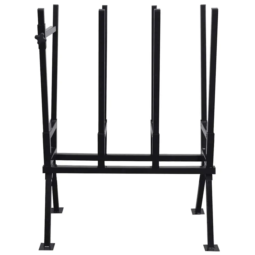 Steel Saw Horse Woodworking Sawhorse Adjustable Feet Quick Assembly Storage