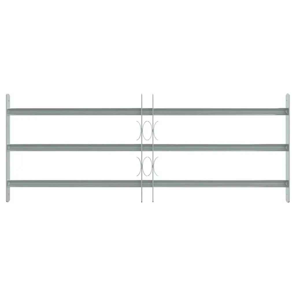 Security Grille for Windows with Adjustable Width