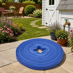 Flat Hose 50m 1 Inch PVC Water Pump Installation Fire Hose Garden