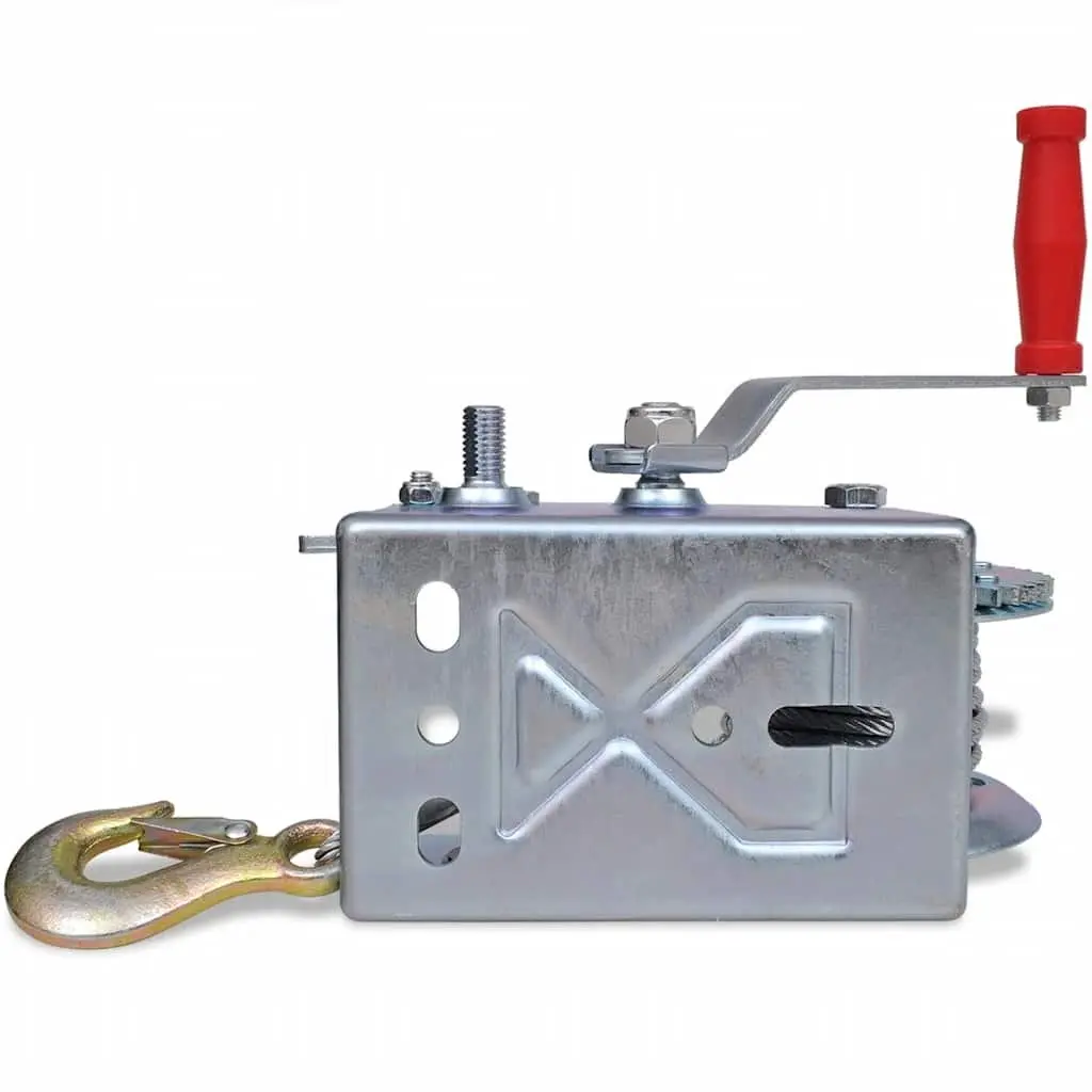 Hand Winch Heavy Duty Iron 10m Cable 1130kg