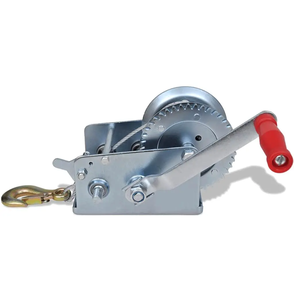 Hand Winch Heavy Duty Iron 10m Cable 1130kg