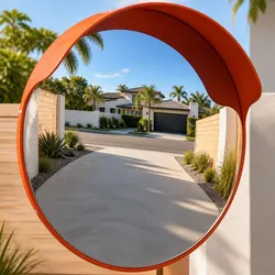 Practical Use Cases for 45cm Convex Traffic Mirror