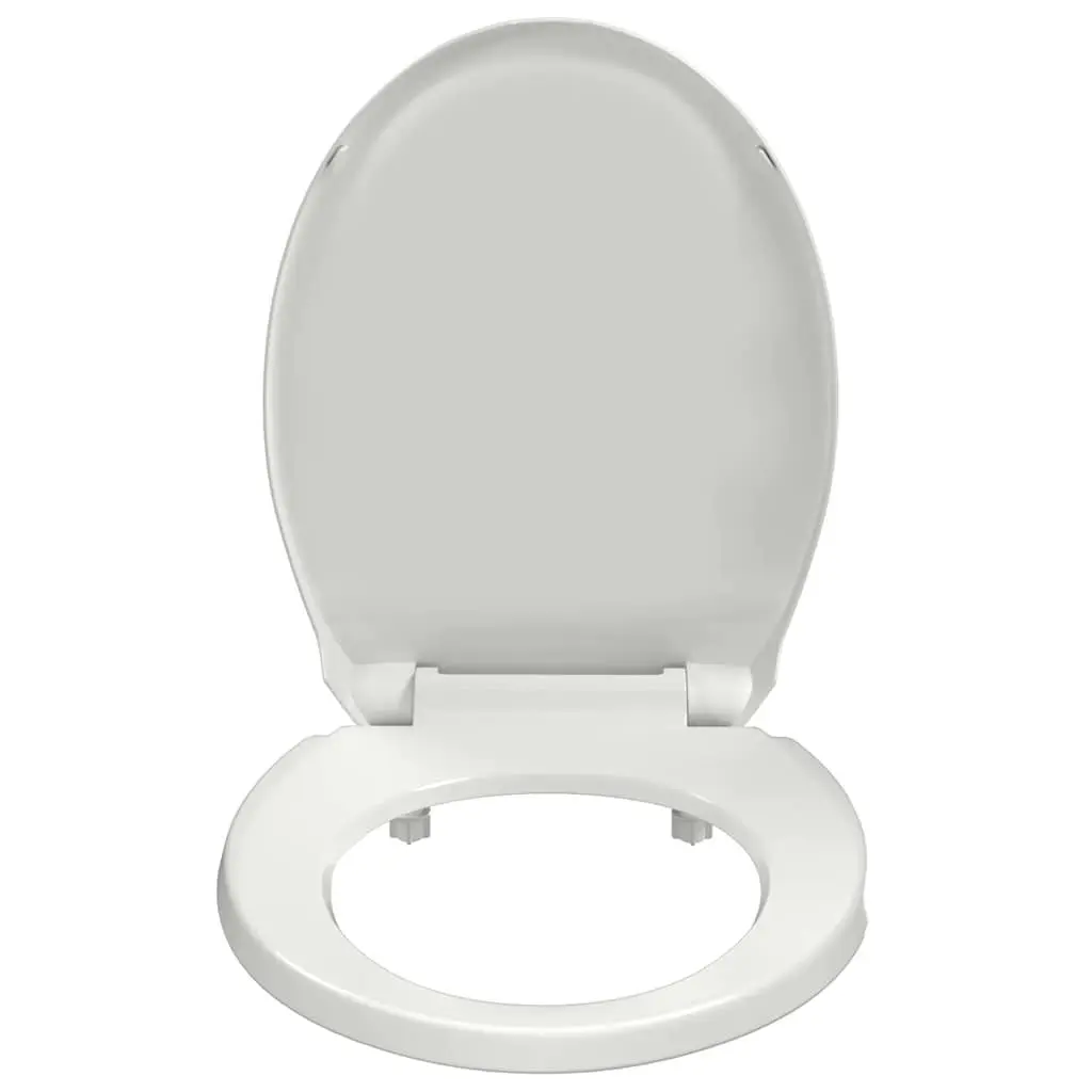 Soft-Close Oval Toilet Seat for Home Use