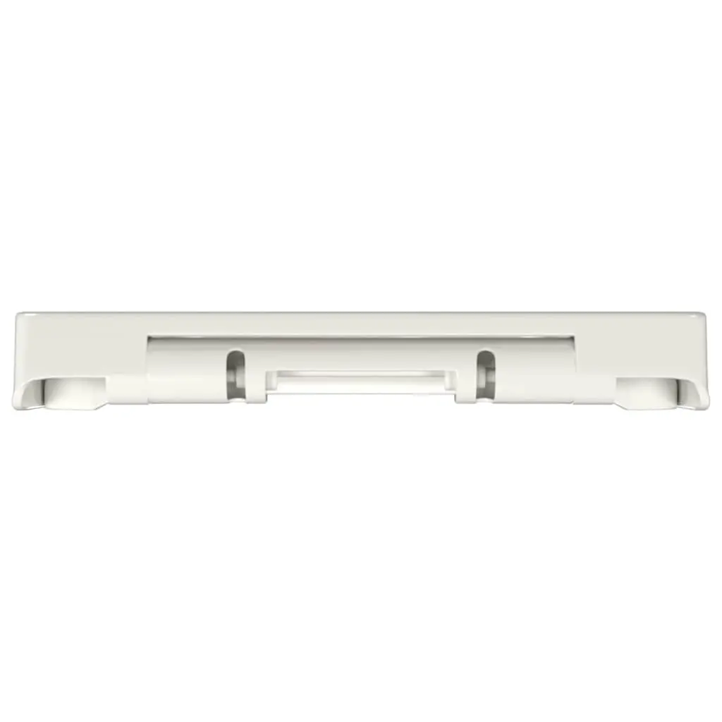 Toilet Seat Soft-close Quick-release Square Standard White Polypropylene