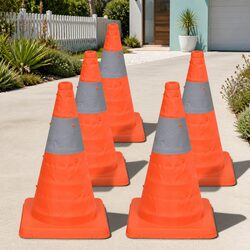 Practical Pop-up Traffic Cones for Emergency Situations