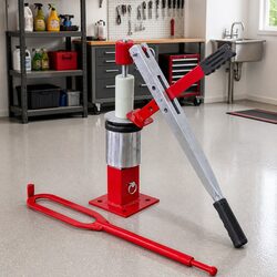 Mini Tyre Changer Portable Wheel Tool Bead Breaking Mounting Small Vehicle Red