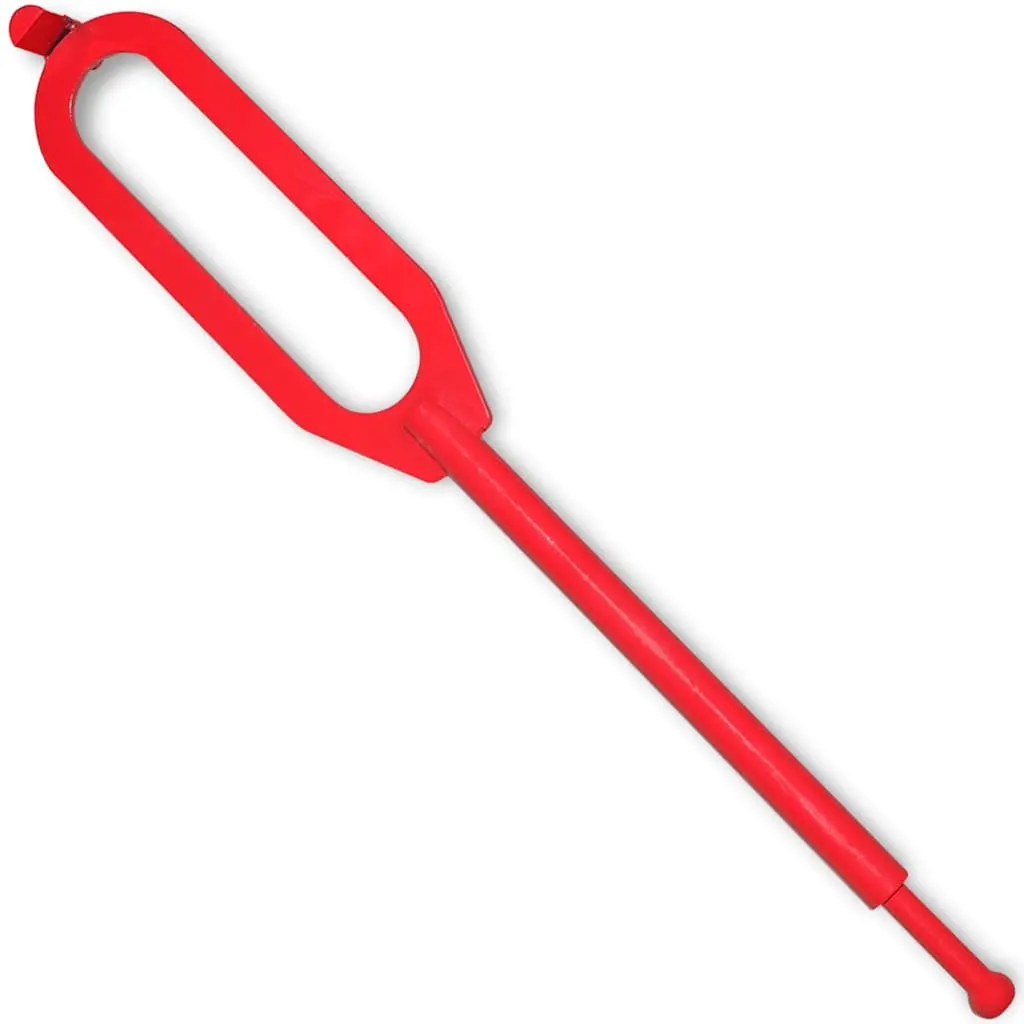 Mini Tyre Changer Portable Steel Tool 42 cm Red