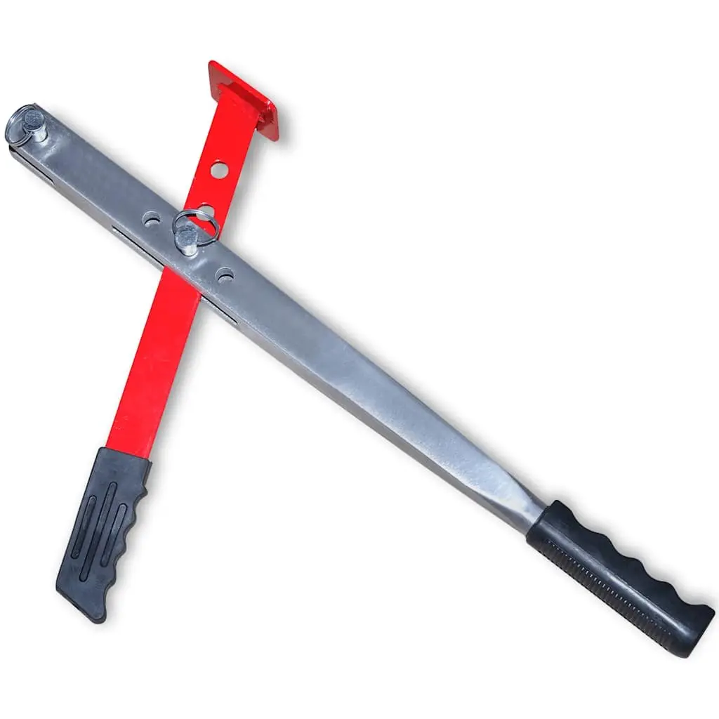 Mini Tyre Changer Portable Steel Tool 42 cm Red