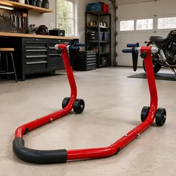 Practical Motorcycle Front Stand for Home Maintenance