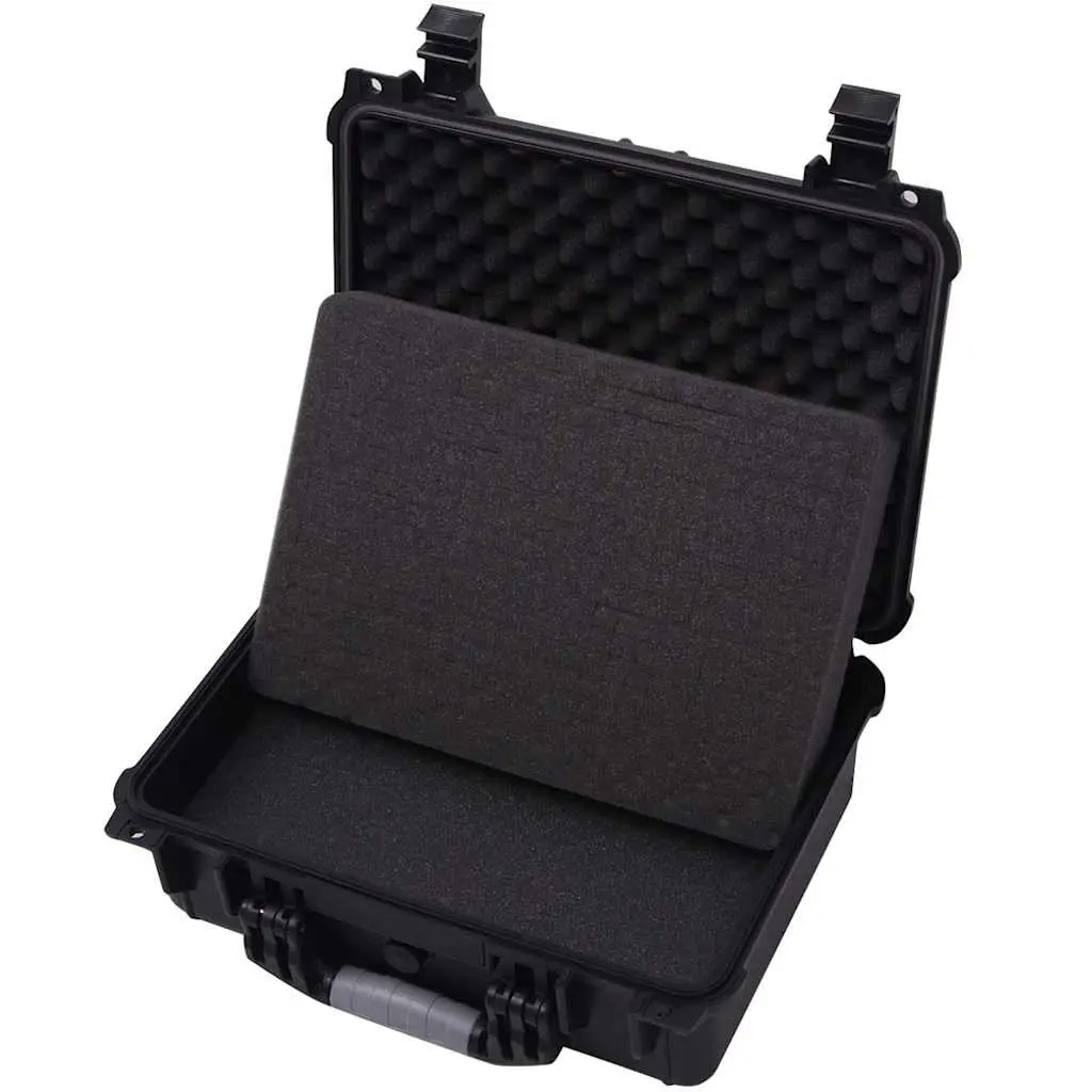 Protective Equipment Case Hard Shell 40.6x33x17.4cm Black Polypropylene and ABS
