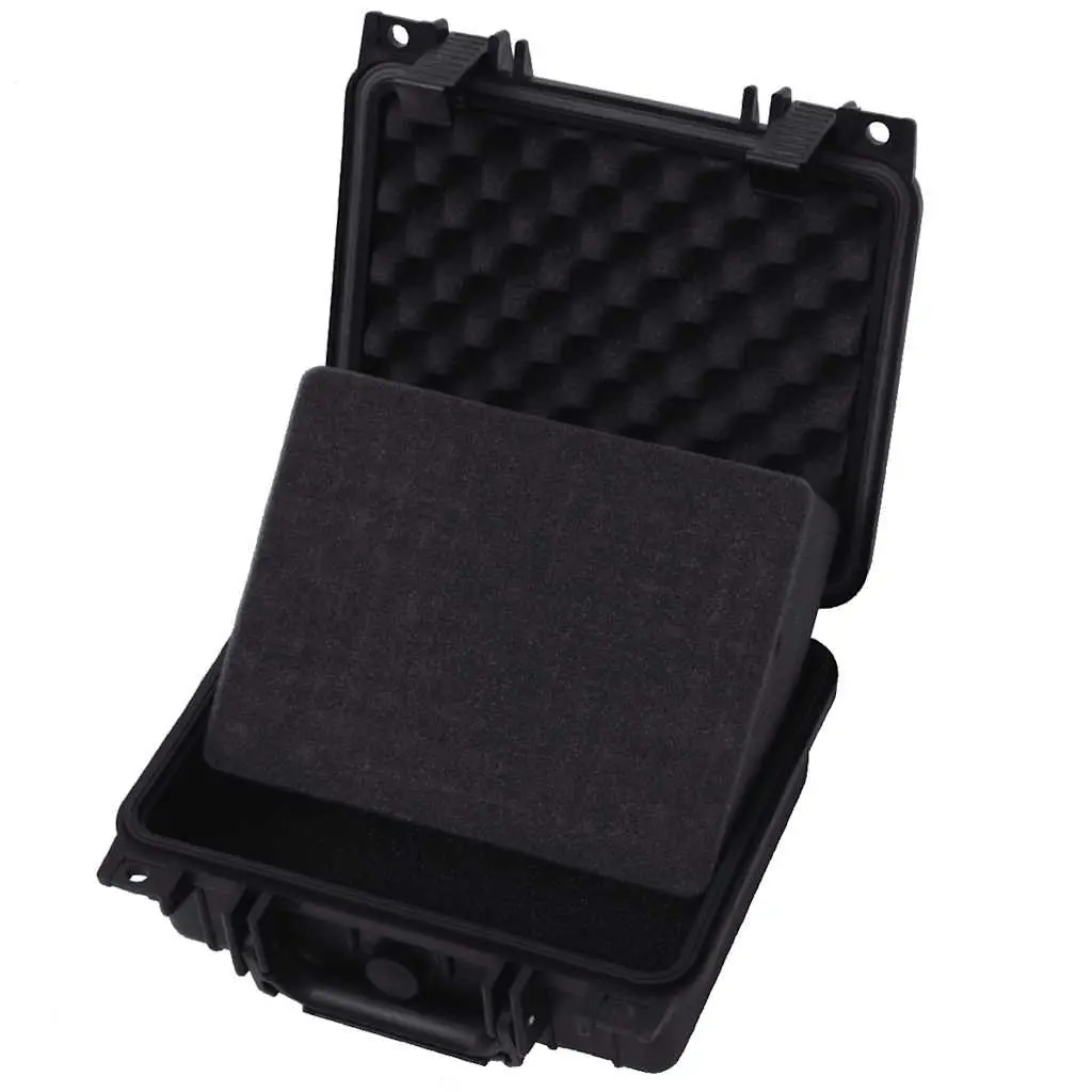 Camera Equipment Case Hard Polypropylene ABS 27x24.6x12.4 cm Black