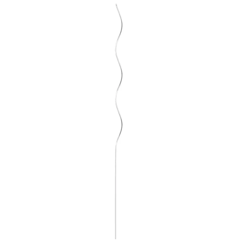 Spiral Plant Supports 110cm Galvanised Steel Tomato Climbing Vegetables 50