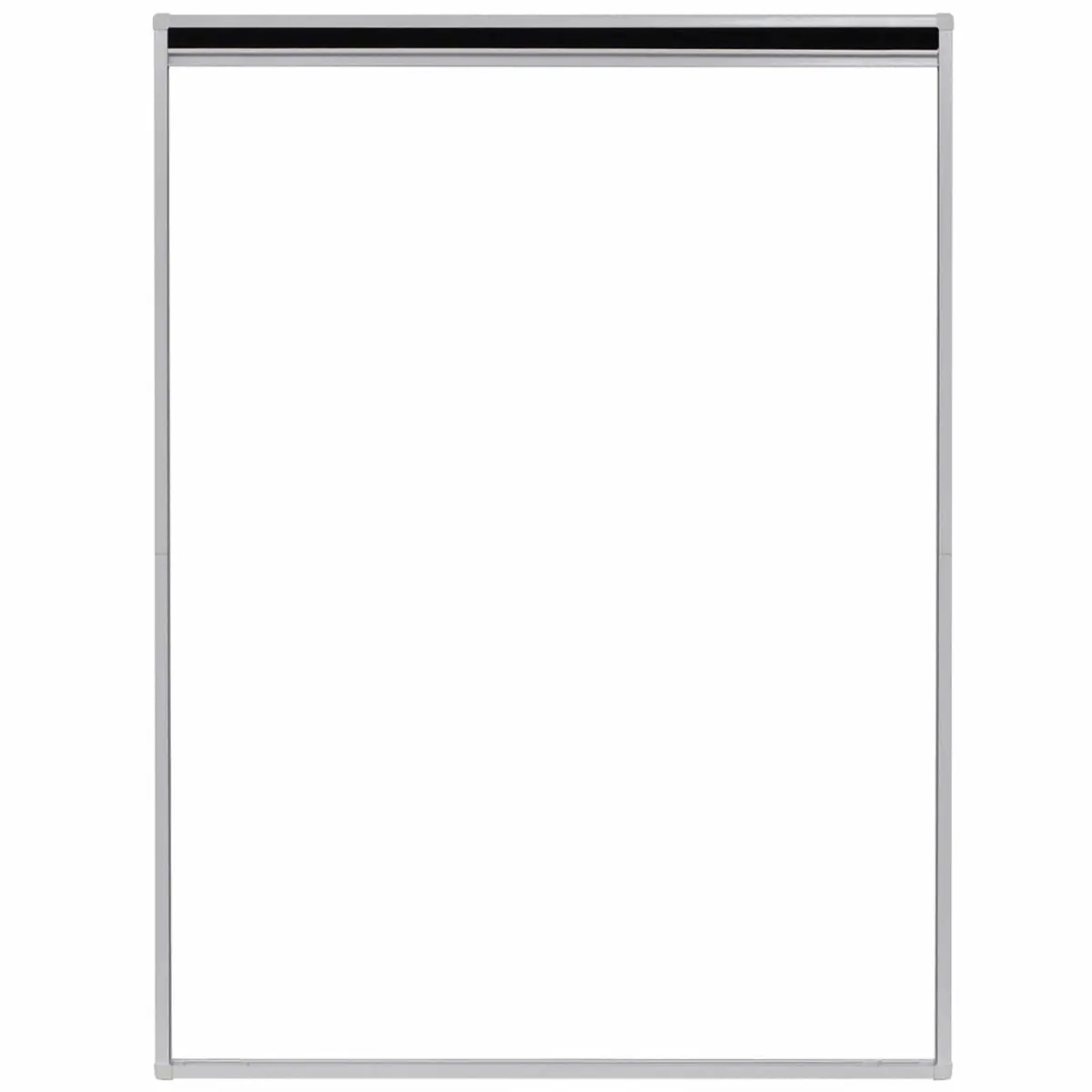 Insect Screen Window Fine Mesh 60x80 cm Black Aluminium Frame