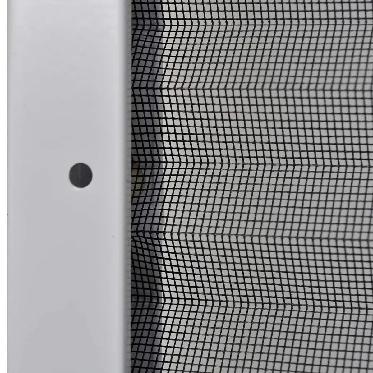 Insect Screen Window Fine Mesh 60x80 cm Black Aluminium Frame