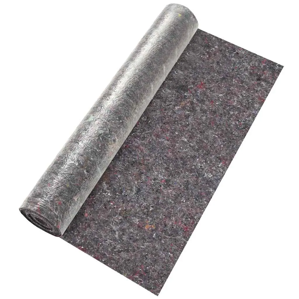 Fleece Roll Floor Protection Non-Slip Grey 50m x 1m Set of 2