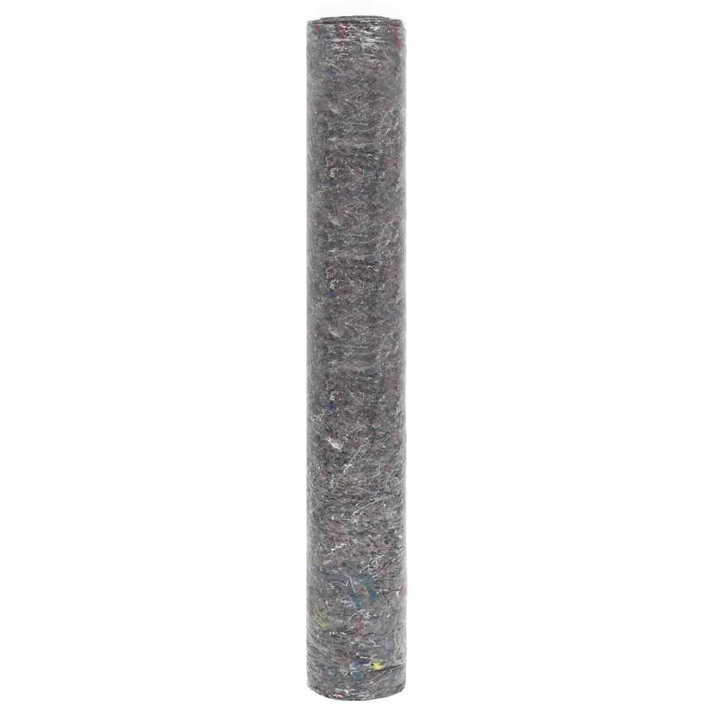 Fleece Roll Floor Protection Non-Slip Grey 50m x 1m Set of 2