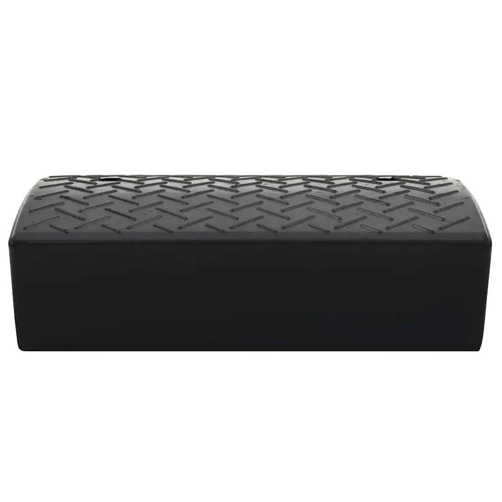 Rubber Non-Slip Kerb Ramp 50x32.5x14 cm for Wheelchair Mobility Access
